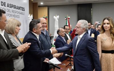 Creel notifica al PRI y PRD su registro como aspirante a candidatura presidencial