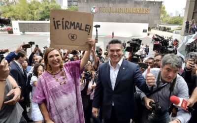 A mí ningún cab… me ha puesto, estoy aquí por mérito propio: Xóchitl Gálvez