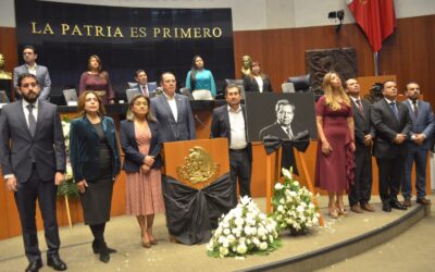 Comisión Permanente rindió homenaje luctuoso a Porfirio Muñoz Ledo