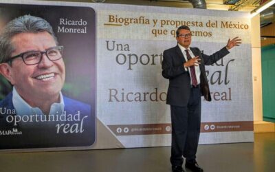 Presenta Monreal su libro “Una Oportunidad Real”