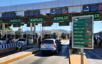 Retiran bloqueo en Autopista del Sol