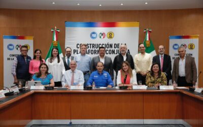 Inician PAN, PRI, PRD y expertos, construcción de plataforma del Frente Amplio por México