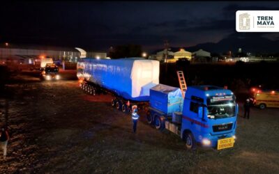 Ya hay Tren Maya; el primer tren ya va hacia Cancún, informa Javier May