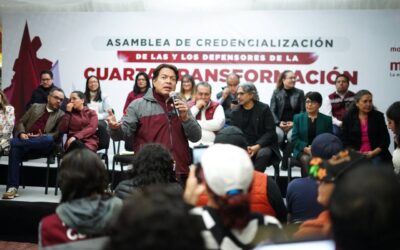 Realizará Morena 12 asambleas de credencialización en CDMX: Mario Delgado