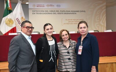 Promueven ISSSTE-SNTISSSTE detección del papiloma humano con laboratorios ROCHE