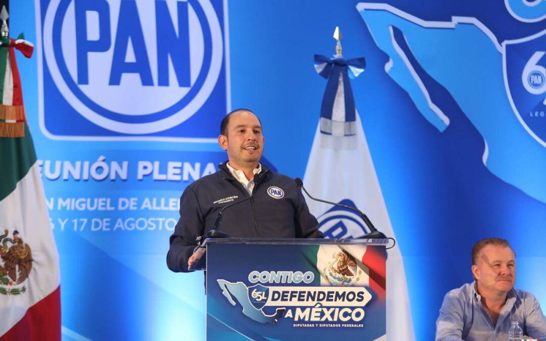 Llama Marko Cortés a diputad@s del PAN a dar la batalla