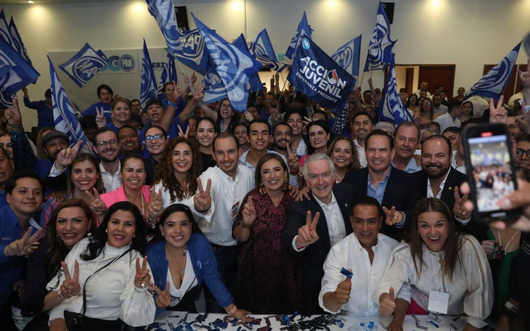 PAN comprometido a ir en unidad para elegir responsable del Frente Amplio por México