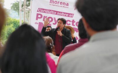Respetar veda por encuesta, pide Delgado a corcholatas y militantes