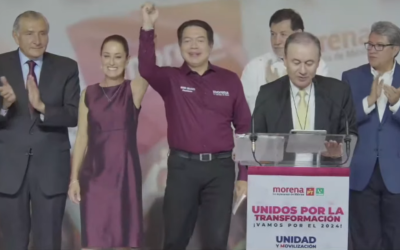Proclama Morena a Sheinbaum como su candidata