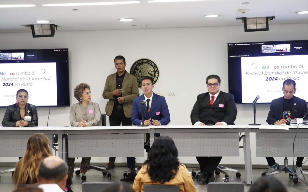 Convocan en Senado a participar en Festival Mundial de la Juventud 2024 