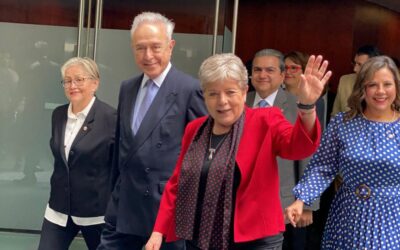 Titular de SRE da cuenta a senador@s de la política exterior de AMLO