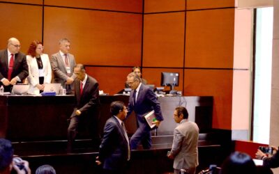 Arriba director de Pemex a San Lázaro para comparecencia