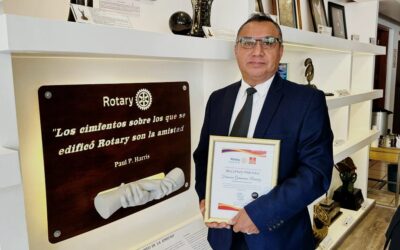 Rotary International reconoce trayectoria de Francisco Geminiano, gráfico de MEXICOINFORMA