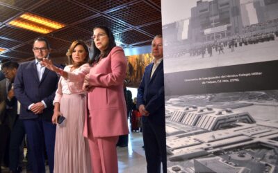 Diputada Marcela Guerra inaugura exposición fotográfica “Heroico Colegio Militar»