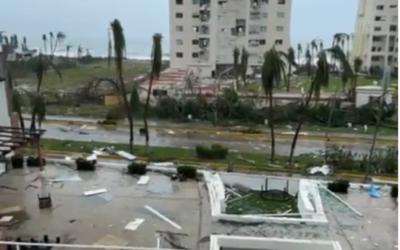 Devastada la zona hotelera y residencial de Punta Diamante y La Isla