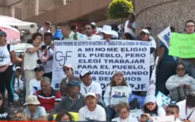 Nuevamente trabajadores del PJ se manifiestan por fideicomisos