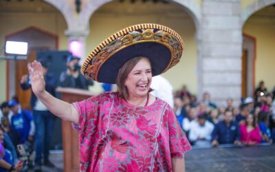 Vamos a trabajar duro para tener paz y tranquilidad: Xóchitl Gálvez