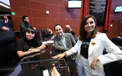 Crece Bancada Naranja en el Senado de la República