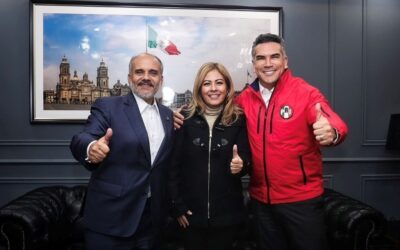 Senadora Lucía Meza se suma a bancada del PRI en el Senado