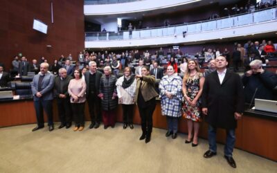 Lenia Batres rinde protesta en el Senado como ministra de la SCJN 