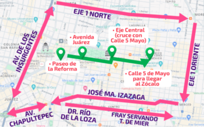 Conoce el recorrido que tendrá la marcha 8M