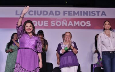 Presenta Clara Brugada 20 compromisos para construir una ciudad feminista