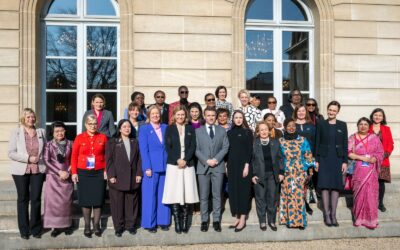 Diputada Marcela Guerra asiste a Cumbre de Presidentas de Cámaras Bajas en París, Francia