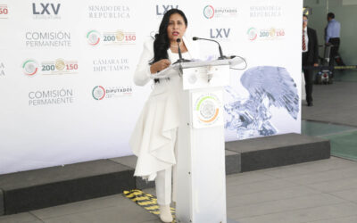 Pide presidenta del Senado a SCJN respetar autonomía del Legislativo