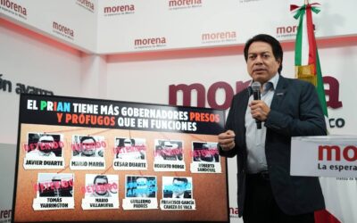 Reta Mario Delgado a Xóchitl probar sus dichos o hundirse en sus mentiras