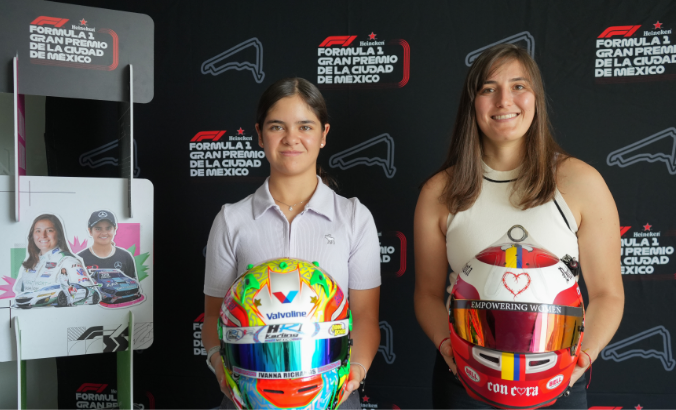 Tatiana Calderón e Ivanna Richards, primeras mujeres embajadoras del México GP