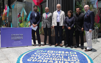 Guanajuato, sede de la primera Convención Mundial de Alfombrismo