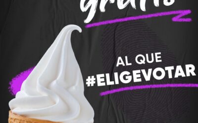#EligeVotar y recibe gratis un conito de helado Nutrisa