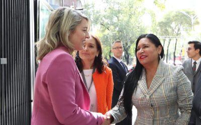 Presidenta del Senado confía en buena revisión del T-MEC