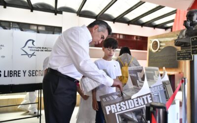 Alito vota y augura un buen resultado para México