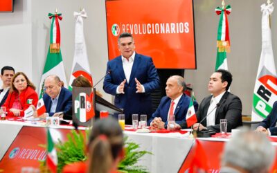 Pide Alito a legisladores electos del PRI salvaguardar valores democráticos