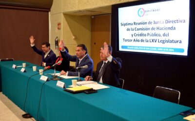 Comisión de Hacienda avaló su informe de actividades