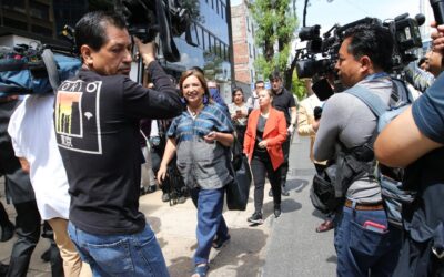 Reaparece Xóchitl en el Senado y dice que trabaja en propuesta al Poder Judicial