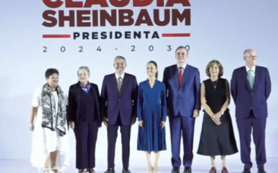 Ebrard,Ruiz, De la Fuente, Bárcenas, Berdegué y Godoy en el gabinete de Sheinbaum
