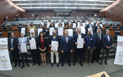 Reconocen en Senado a directores, productores y directores de casting