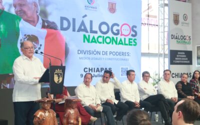 División de Poderes: Medios Legales y Constitucionales, en diálogos nacionales