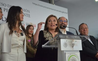 Movilizaciones por sobrerrepresentación de Morena en Congreso: Xóchitl