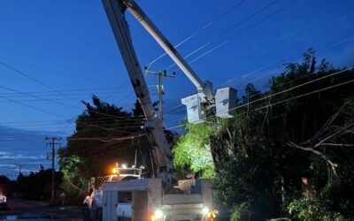 Restablecen al 89% suministro eléctrico a afectados por tormenta Chris