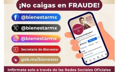 Bienestar no entrega préstamos ni créditos a cuenta de los Programas del Bienestar