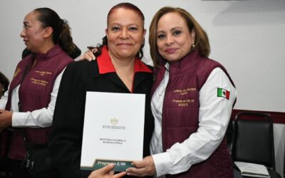 Dirigente del SNTISSSTE anuncia que se tienen más de mil 800 plazas