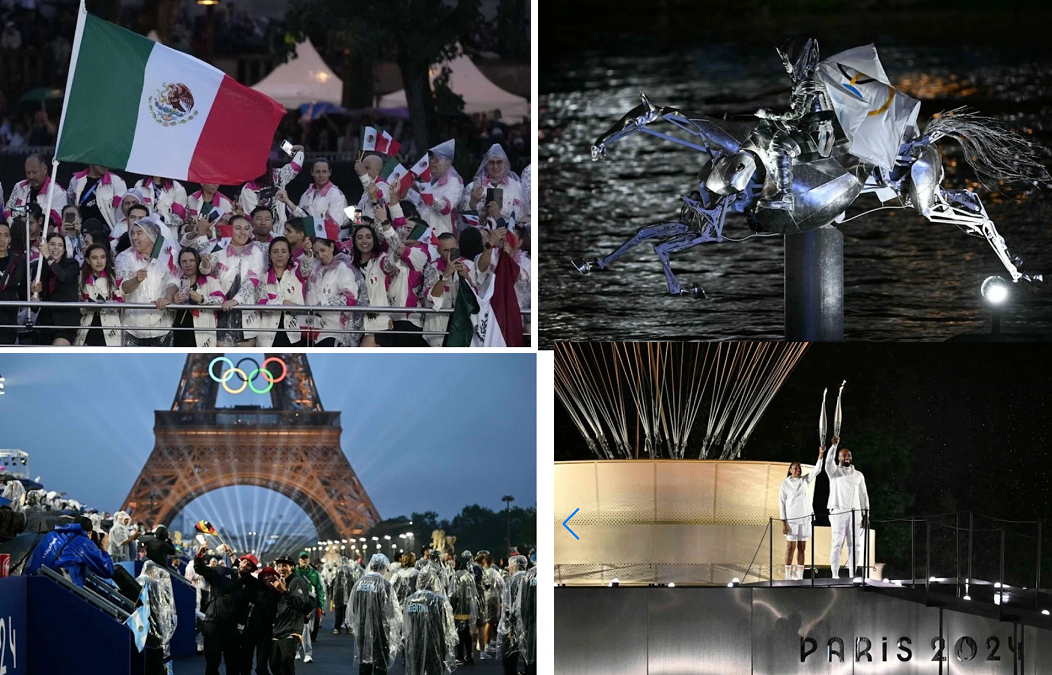 Emotiva, impresionante e inolvidable inauguración de los Juegos Olímpicos en París