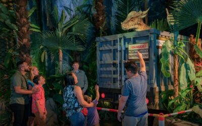 Llegan los dinosaurios a CDMX en un viaje prehistórico