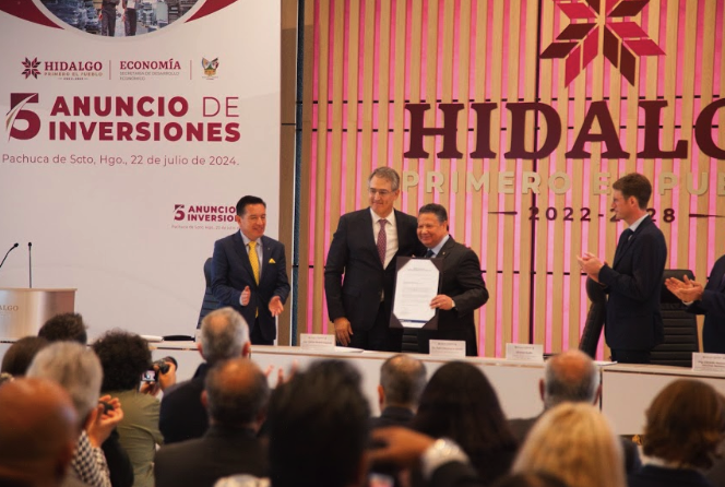 GRISI invertirá 800 mdp en planta en Hidalgo y generará 2 mil empleos