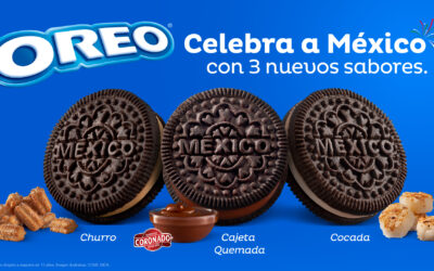 Oreo celebra a México con tres nuevos sabores