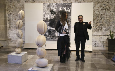 Inauguran exposición de Karla Rojo de la Vega, en Xicoténcatl