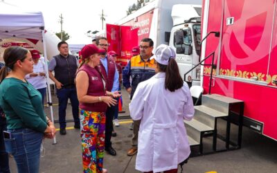 Implementan en Chalco Operativo en Salud para población afectada por inundaciones